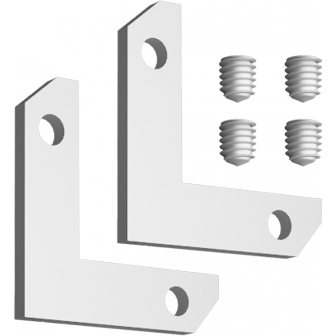 Соединитель NOVOTECH FLUM 135330 PORT NT25 000 угловой горизонтальный для арт.135325-135328 IP20 серебро NV-135330